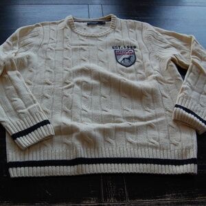 Saccor Brothers off-white cardigan size XL